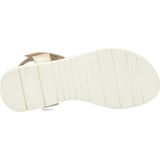 POSH by Poelman Sandaal - Roze - Textiel - Klittenbandsluiting