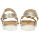 POSH by Poelman Sandaal - Roze - Textiel - Klittenbandsluiting