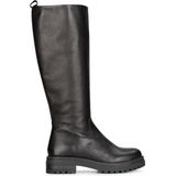 Nette Schoenen - Effen - Leer - Gevoerd - Ritssluiting - Blokhak