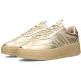Merk - Anemone - Sneakers Laag - Effen - Leer - Glanzend - Metallic Look