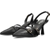 POSH by Poelman - Pam - Slingback Pumps - Zwart