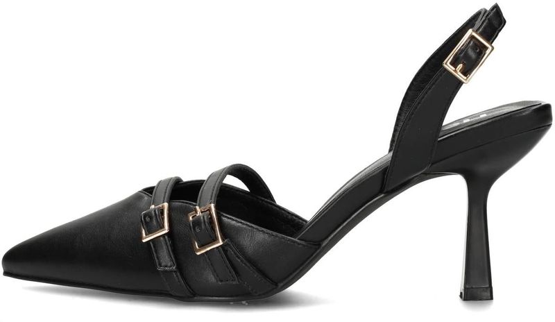 POSH by Poelman - Pam - Slingback Pumps - Zwart