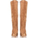 POSH by Poelman - Emma - Hoge Laarzen - Cognac - Imitatiesuède