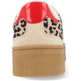 POSH by Poelman - Lily - Sneaker - Bruin met Luipaardprint