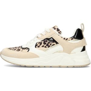 POSH by Poelman - Rosie - Sneaker - Bruin - Synthetisch - Dierenprint