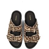 Haboob - Lpmag - Slippers - Oranje - Suède