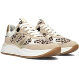 PS Poelman - Sneaker - Suède - Platte Zool - Vetersluiting