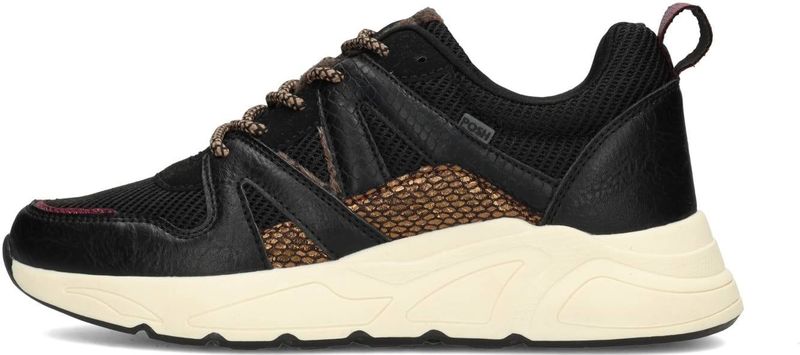 POSH by Poelman - Carocel - Dames Sneaker - Zwart