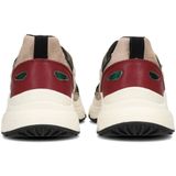 POSH by Poelman - AYOKI - Sneakers - Beige / Cyaan Blauw / Bordeaux / Zwart