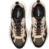 POSH by Poelman - AYOKI - Sneakers - Beige / Cyaan Blauw / Bordeaux / Zwart