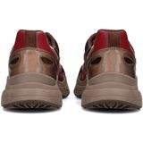 POSH by Poelman - AYOKI - Sneakers - Beige / Bruin / Rood / Zwart