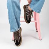 PS Poelman - Anemone - Dames Sneaker - Luipaardprint
