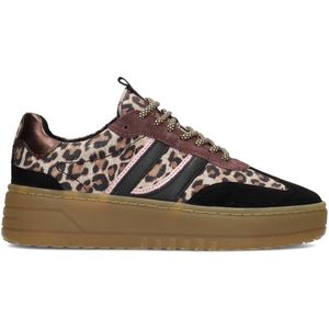 PS Poelman - Anemone - Dames Sneaker - Luipaardprint