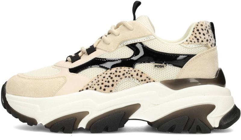 POSH by Poelman - POLLY - Sneakers - Chunky Zool - Imitatieleer