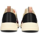 POSH by Poelman - CAROCEL - Chunky Sneakers - Beige/Paarse Panterprint