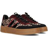 POSH by Poelman - LILY - Sneakers - Panterprint - Zwart Detail