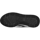 POSH by Poelman - MACY - Dames Sneakers - Zwart - Beige/Wit - Panterdetail