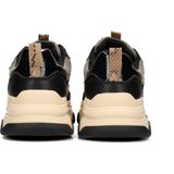 POSH by Poelman - GIGI - Dames Sneakers - Vetersluiting - Chunky Zool - 5 cm Hoogte