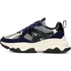 POSH by Poelman - Gigi - Chunky Sneakers - Donkerblauw