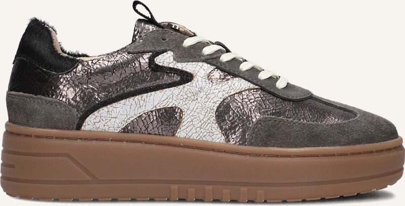 Haboob - Filou - Lage Sneakers - Grijs - Plateauzool