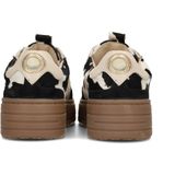 PS Poelman - ANEMONE - Dames Sneakers - Bruin - Leer