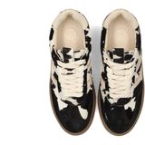 PS Poelman - ANEMONE - Dames Sneakers - Bruin - Leer