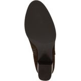 PS Poelman - Fleur - Laarzen - Zwart - Blokhak - Leer en Suède