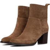 PS Poelman - Fleur - Enkellaarsjes - Cognac