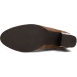 PS Poelman - Fleur - Enkellaarsjes - Cognac