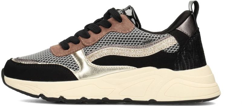 POSH by Poelman - CHARLIE - Sneakers - Verschillende Kleuren - Vetersluiting - 4 cm Zoolhoogte