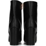 POSH by Poelman - Yara - Laarzen - Zwart - Blokhak - Leer