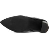 POSH by Poelman - Yara - Laarzen - Zwart - Blokhak - Leer