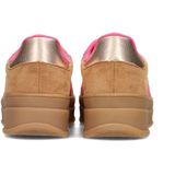 POSH - NOË - Sneakers - Camel / Pink - Met Plateau