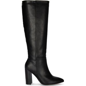 POSH by Poelman - LAUREN - Hoge Laars - Zwart - 9,5 cm Hak