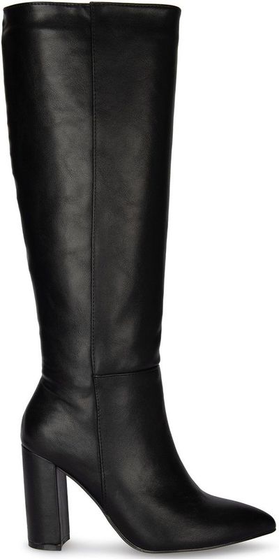 POSH by Poelman - LAUREN - Hoge Laars - Zwart - 9,5 cm Hak