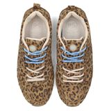 PS Poelman - Jenn - Sneakers - Bruin - Dierenprint