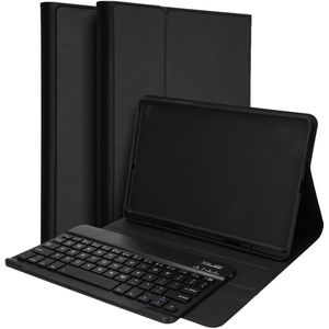Accezz QWERTY Bluetooth Keyboard Bookcase voor de Samsung Galaxy Tab S6 Lite / Tab S6 Lite (2022) - Zwart