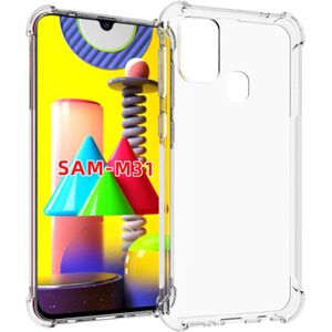 imoshion Shockproof Case voor de Samsung Galaxy M31 - Transparant