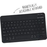 Accezz AZERTY Bluetooth Keyboard Bookcase iPad 10.2 (2019 / 2020 / 2021)