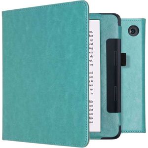 imoshion Ereader Cover / Hoesje Geschikt voor Kobo Sage - imoshion Vegan Leather Bookcase - Lichtblauw