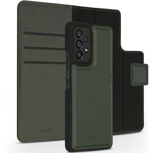 Accezz Premium Leather 2 in 1 Wallet Bookcase voor de Samsung Galaxy A53 - Groen