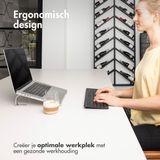 Accezz Draadloos Toetsenbord met Bluetooth - QWERTY - Ergonomisch design - Zwart