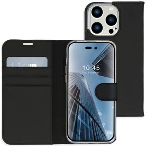 Accezz Wallet Softcase Bookcase voor de Apple iPhone 14 Pro - Zwart