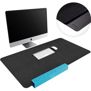 Imoshion Schreibtischunterlage - 120 x 60 cm - Hochwertiges Kunstleder - Schreibtisch-Accessoires - Schreibtisch-Organizer - Rutschfestes Mauspad XXL