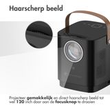 iMoshion Draagbare Beamer - Full HD Mini Beamer / Projector - Streamen met iOS & Android via WiFi - Zwart