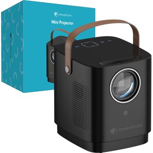 iMoshion Draagbare Beamer - Full HD Mini Beamer / Projector - Streamen met iOS & Android via WiFi - Zwart