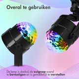 iMoshion Discolamp met afstandsbediening - Muziekgestuurde LED Discobal - Disco Lamp kinderen / Disco Licht volwassenen - Feestverlichting