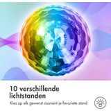 iMoshion Discolamp met afstandsbediening - Muziekgestuurde LED Discobal - Disco Lamp kinderen / Disco Licht volwassenen - Feestverlichting