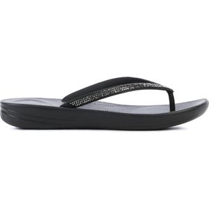 FitFlop TM Vrouwen Slippers Iqushion sparkle - Zwart