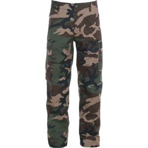 Fostex BDU legerbroek - Diverse kleuren (Maat: XL, Kleur: Woodland)